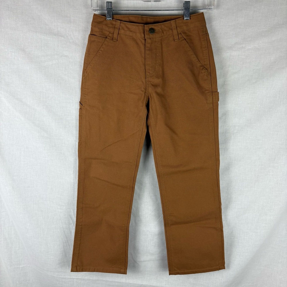 Carhartt Boys Loose Fit Canvas Utility Bootcut Work Pant